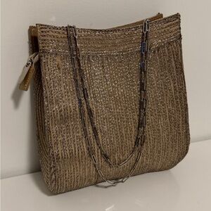 Silk Stitched Evening Bag